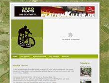 Tablet Screenshot of mtb-verein-berlin.de